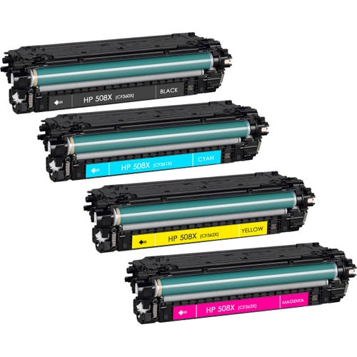 Rabat sæt! HP 508X – 4 farver BK-C-M-Y – Kompatibel – 508X – 41.000 sider