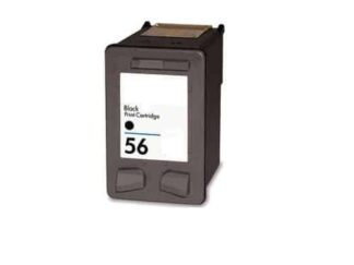 HP 56 sort blækpatron 21ml - Kompatibel - C6656AE