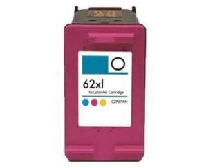HP 62XL farve blækpatron 17 ml - C2P07AE#UUS - Kompatibel - C2P07AE