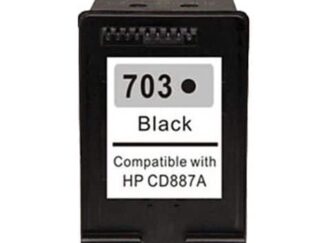 HP 703 sort blækpatron 15 ml - Kompatibel - CD887AE