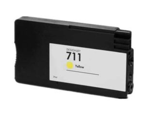 HP 711 gul blækpatron 28ml - Kompatibel - CZ136A