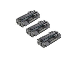 HP 80A rabat sæt! 3 stk sort toner 8.100 sider i alt - Kompatibel - CF280A