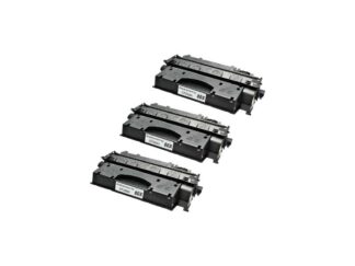 HP 80X rabat sæt! 3 stk sort toner 17.000 sider - Kompatibel - CF280X
