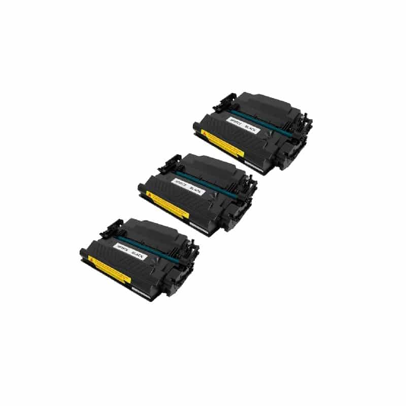 HP 87X rabat sæt! 3 stk sort toner 54.000 sider i alt - Kompatibel - CF287X