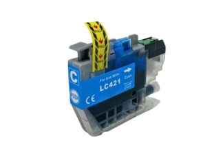 LC421C cyan blækpatron 200 sider - Kompatibel Brother - LC421C