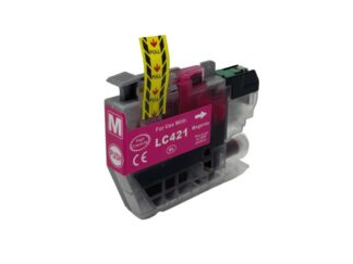 LC421M magenta blækpatron 200 sider - Kompatibel Brother - LC421M