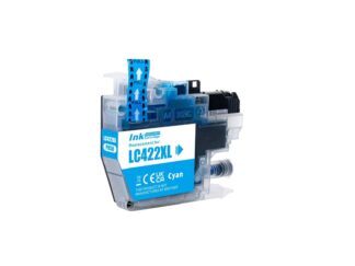 LC422XLC cyan blækpatron 1.500 sider - Kompatibel Brother - LC422XLC