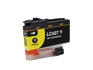 LC427Y gul blækpatron 1.500 sider - Kompatibel Brother - LC427Y