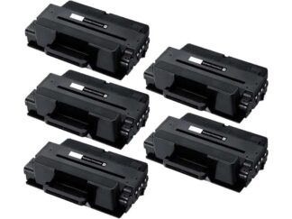 Rabat sæt! Samsung MLT-D205L - 5 stk sort toner 25.000 sider - kompatibel 1 farver