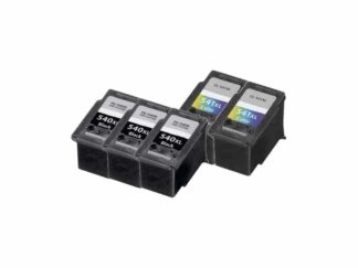 Rabat sæt! Canon PG-540XL / CL-541XL - 3 x Sort 2 x Farve - Kompatibel - PG-540XL - 88 ml