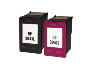 Rabat sæt! HP 304XL – 1 x Sort 1 x Farve – Kompatibel – HP 304 XL – 28 ml