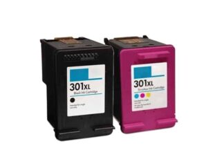 Rabat sæt! HP 301XL – 1 x Sort 1 x Farve – Kompatibel – HP 301 XL – 33 ml