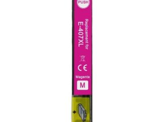 Epson 407XL magenta blækpatron 27 ml C13T07U340 - Uoriginal