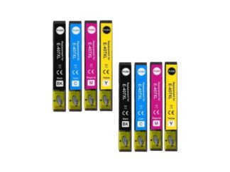 Rabat sæt! Epson 407XL – 2 x 4 farver BK-C-M-Y – Uoriginal – 407XL – 256 ml