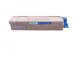 Oki 43865723 cyan toner 6.000 sider 43865723 - Kompatibel