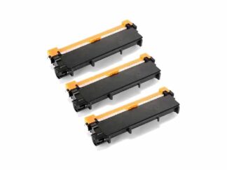 Rabat sæt! 3 stk TN2310 sort toner 3.600 sider i alt - Kompatibel Brother - TN2310BK