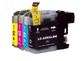 Rabat sæt! LC229XL / 225XL - 4 farver BK-C-M-Y - Kompatibel Brother - LC229XL - 4.800 sider