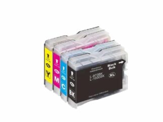 Rabat sæt! LC970 - 4 farver BK-C-M-Y - Kompatibel Brother - LC970 - 82 ml