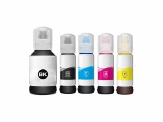 Rabat sæt! Epson 105 / 106 blækrefill - 5 farver PBK-BK-C-M-Y - Uoriginal - 420 ml