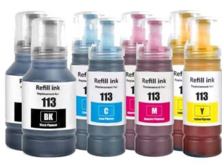 Rabat sæt! Epson 113 2x BK-C-M-Y blækrefill 680 ml kompatibel