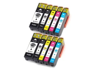 Rabat sæt! Epson 33XL - 2 x 5 farver BK-PBK-C-M-Y - Uoriginal -33XL - 156,4 ml
