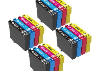 Rabatpakke! Epson 604XL 4x BK-C-M-Y blækpatron 188 ml Kompatibel 16stk