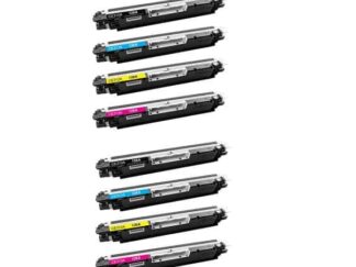 Rabat sæt! HP 126A - 2 x 4 farver BK-C-M-Y - Kompatibel - 126A - 8.400 sider