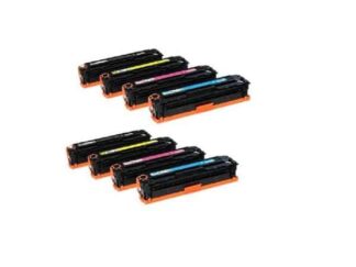 Rabat sæt! HP 128A - 2 x 4 farver BK-C-M-Y - Kompatibel - 128A - 11.800 sider