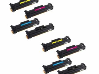 Rabat sæt! HP 305X - 2 x 4 farver BK-C-M-Y - Kompatibel - 305X - 23.600 sider