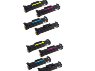 Rabat sæt! HP 312X/A - 2 x 4 farver BK-C-M-Y - Kompatibel - 312X/A - 25.000 sider