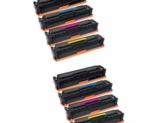 Rabat sæt! HP 410A - 2 x 4 farver BK-C-M-Y - Kompatibel - 410A - 18.400 sider