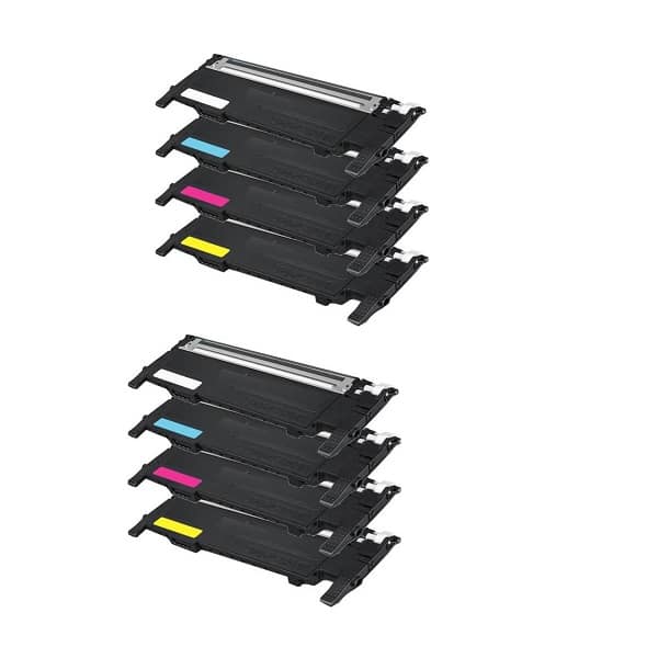 Rabat sæt! Samsung CLT-4072S - 2 x 4 farver BK-C-M-Y - Kompatibel - CLT-4072S - 9.000 sider