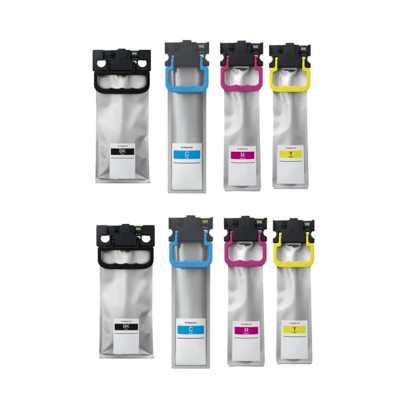Rabat sæt! epson T01C1 til T01C4 – 8 farver 2 x BK-C-M-Y – Kompatibel – epson T01C1 til T01C4 – 50.000 sider