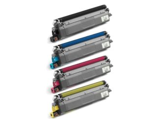 Rabat sæt! TN248XL - 1 stk BK-C-M-Y toner 9.900 sider - Kompatibel Brother 4 farver