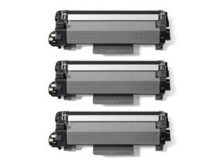 Rabat sæt! TN2510XL - 3 stk sort toner 9.000 sider - Kompatibel Brother 1 farver