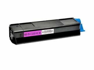 Oki 42804538 magenta toner 3.000 sider 42804538 - Kompatibel