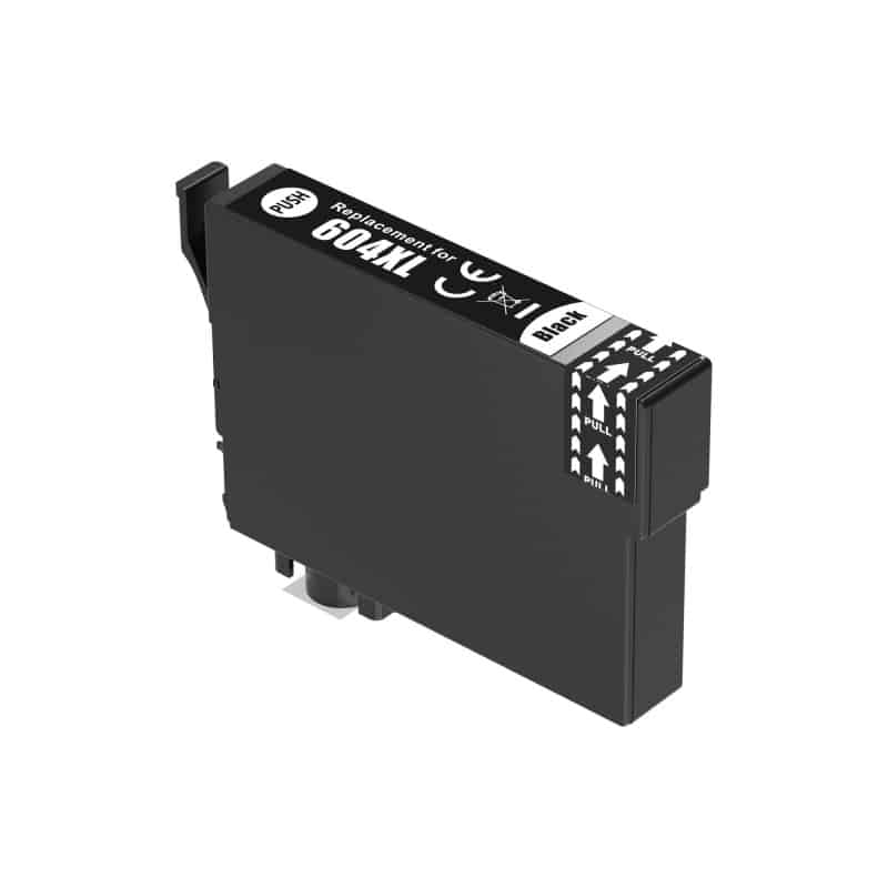 Epson 604XL sort blækpatron 12 ml - Kompatibel - C13T10G14010