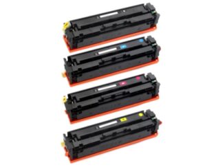 Rabat sæt! Canon CRG-045H - 1 stk BK-C-M-Y toner 11.600 sider - kompatibel 4 farver