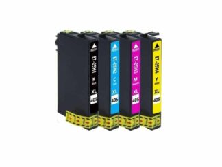 Rabat sæt! Epson 405XL  – 4 farver BK-C-M-Y – Kompatibel – 405XL – 63,1 ml