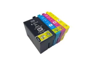 Rabat sæt! Epson 27XL - 4 farver BK-C-M-Y - Uoriginal -27XL - 110 ml