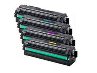 Rabat sæt! Samsung CLT-505L - 4 farver BK-C-M-Y - Kompatibel - CLT-505L - 16.500 sider
