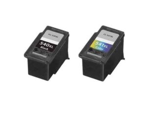 Rabat sæt! Canon PG-540XL / CL-541XL - 1 x Sort 1 x Farve - Kompatibel - PG-540XL - 35 ml