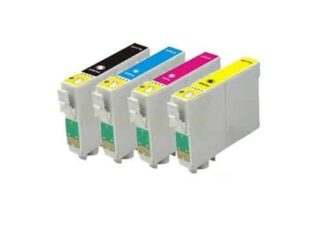 Rabat sæt! Epson T1291 - T1294 - 4 farver BK-C-M-Y - Uoriginal -T1291 - 51 ml