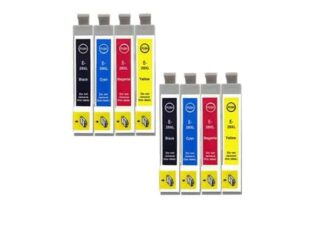 Rabat sæt! Epson 29XL - 2 x 4 farver BK-C-M-Y - Uoriginal -29XL - 98,8 ml