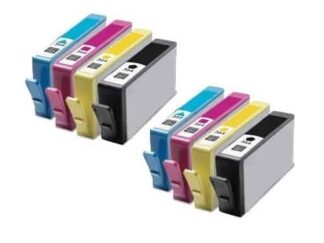 Rabat sæt! HP 364XL - 2 x 4 farver BK-C-M-Y - Kompatibel - 364XL - 140 ml