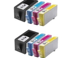 Rabat sæt! HP 920XL - 2 x 4 farver BK-C-M-Y - Kompatibel - 920XL - 188 ml
